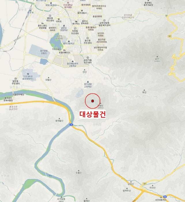 충청북도 충주시 호암동 산24-3 임야 경매 사진 4