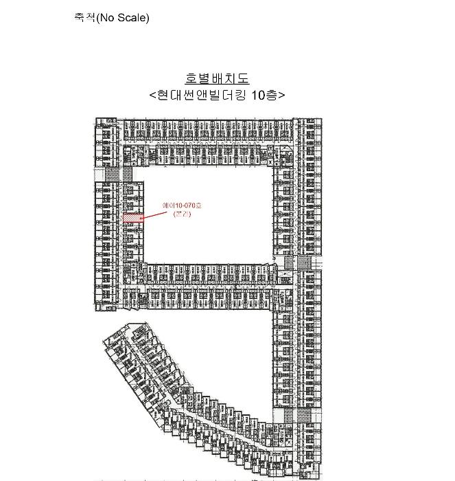 경기도 김포시 김포한강10로133번길 40, 10층에이10-070호 (구래동,현대썬앤빌더킹)구) 경기도 김포시 구래동 6871-53 오피스텔 경매 사진 11