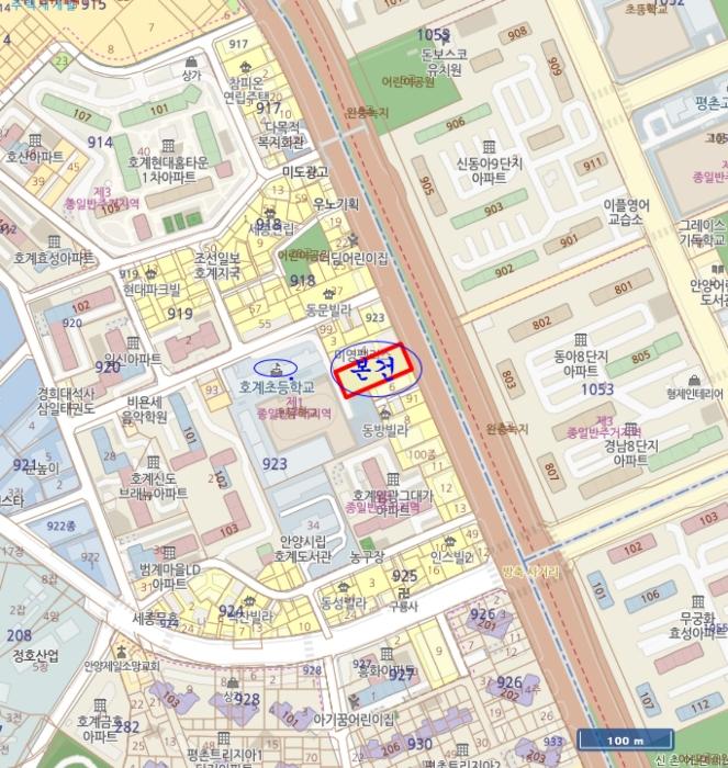 경기도 안양시 동안구 경수대로 701, 2층201호구) 경기도 안양시 동안구 호계동 923-5 오피스텔 경매 사진 40