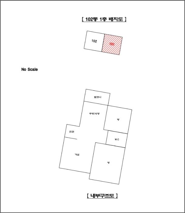 경기도 남양주시 화도읍 먹갓로28번길 46-21, 102동 1층101호구) 경기도 남양주시 화도읍 묵현리 381-2 다세대(빌라) 경매 사진 8