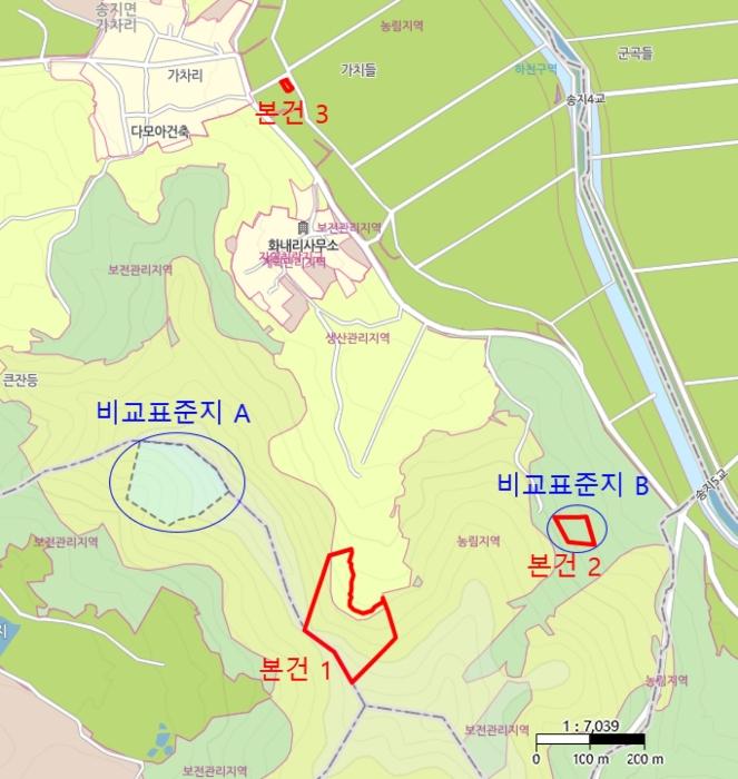 전라남도 해남군 송지면 가차리 산8 임야 경매 사진 17