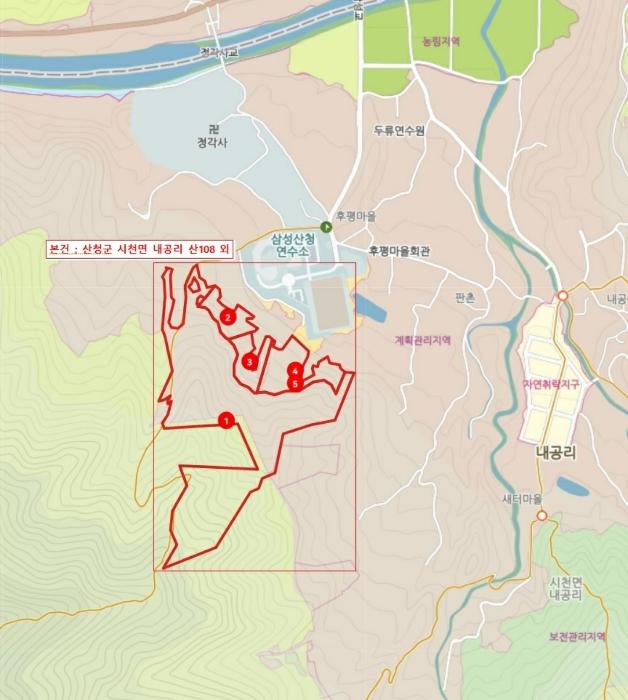 경상남도 산청군 시천면 내공리 산108-5 임야 경매 사진 32