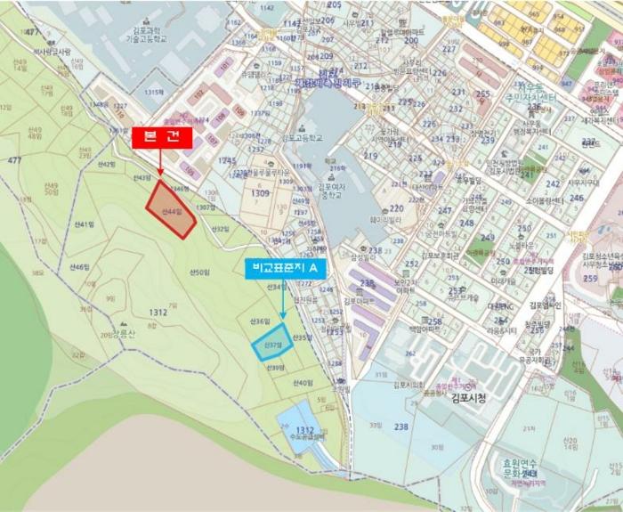 경기도 김포시 사우동 산44 임야 경매 사진 12