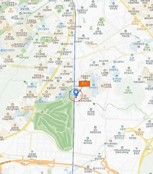 경기도 군포시 당정역로 70, 2층203호 (당정동,상록수빌)구) 경기도 군포시 당정동 1017-1 다세대(빌라) 경매 사진 19