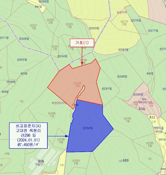 충청남도 당진시 고대면 옥현리 산298-6 임야 경매 사진 17