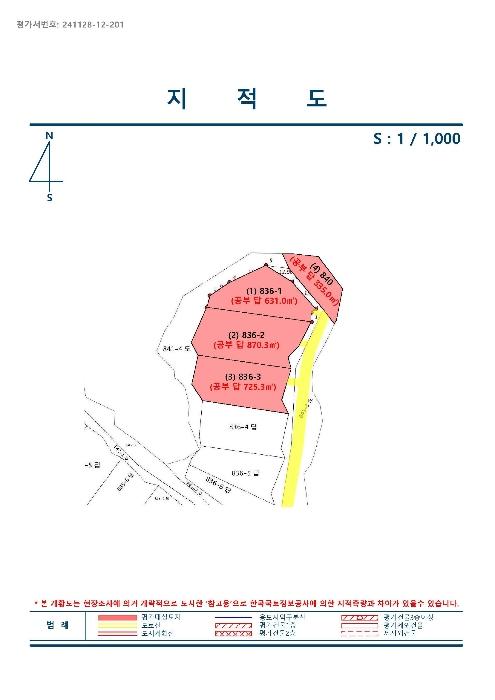경상남도 하동군 고전면 성천리 836-1 답 경매 사진 14