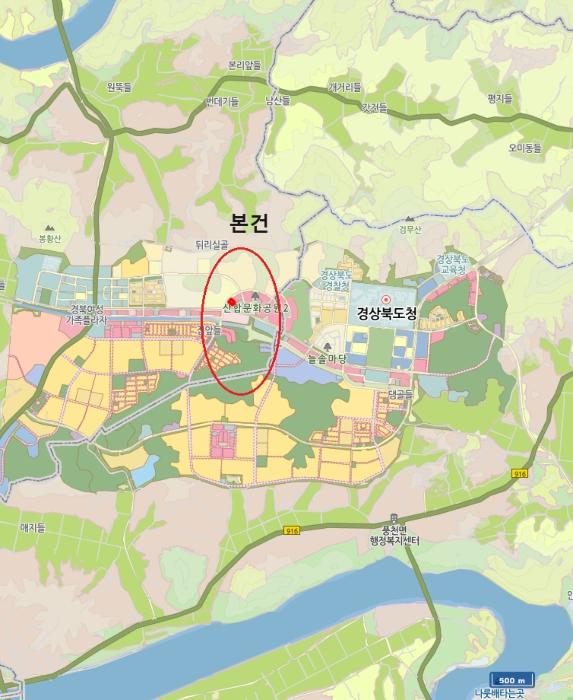 경상북도 예천군 호명읍 새움3로 10, 1층 106호 (가동)구) 경상북도 예천군 호명읍 산합리 1405 근린상가 경매 사진 9