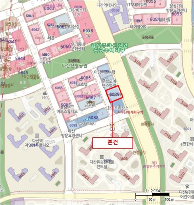경기도 남양주시 다산중앙로 113, 7층709호 (다산동,다산진건라페온빌)구) 경기도 남양주시 다산동 6089-2 오피스텔 경매 사진 9