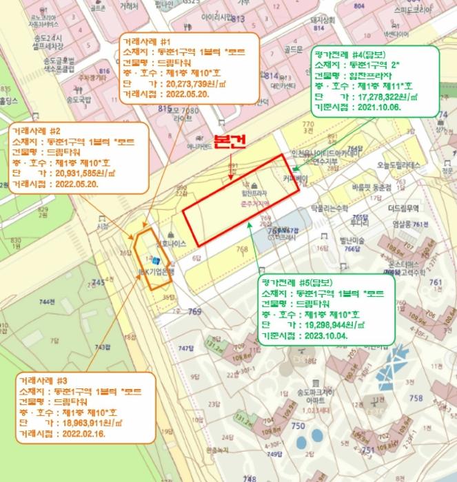 인천광역시 연수구 앵고개로 90, 1층115호 (동춘동,힘찬프라자)구) 인천광역시 연수구 동춘동 768-1 근린상가 경매 사진 13