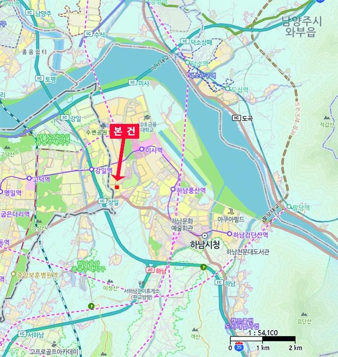 경기도 하남시 미사강변서로 22, 1층117호 (풍산동,에코큐브지식산업센터)구) 경기도 하남시 풍산동 490-1 근린상가 경매 사진 7