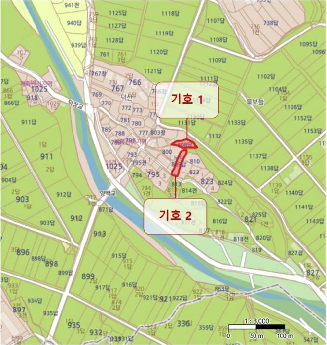 경상북도 포항시 북구 흥해읍 덕장리 808 답 경매 사진 11