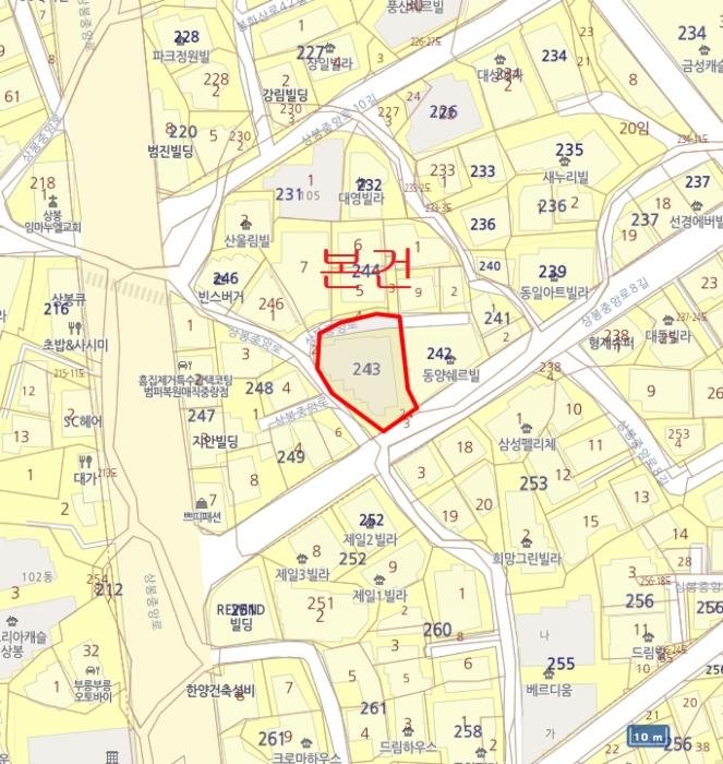 서울특별시 중랑구 상봉중앙로 52-21, 6층602호 (상봉동,드림펠리스)구) 서울특별시 중랑구 상봉동 243-1 다세대(빌라) 경매 사진 10
