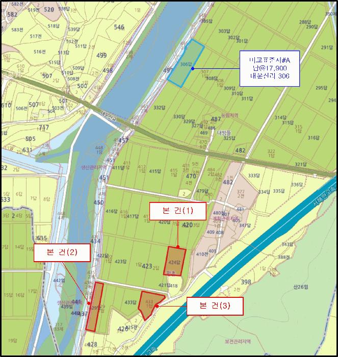 충청남도 당진시 정미면 대운산리 424 답 경매 사진 13