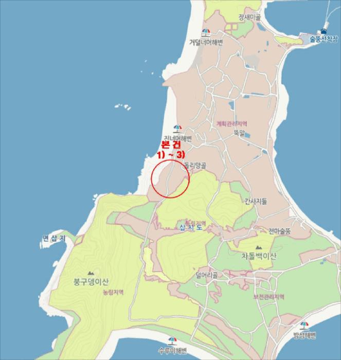 충청남도 보령시 오천면 삽시도리 산16-2 임야 경매 사진 11