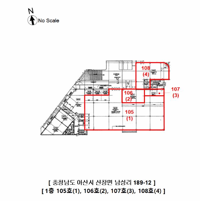 충청남도 아산시 신창면 남성리 189-12 1층105호 근린상가 경매 사진 32