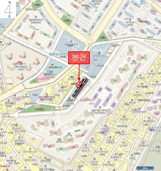 부산광역시 해운대구 좌동순환로433번길 30-1, 판매동 1층134호 (중동,해운대힐스테이트위브)구) 부산광역시 해운대구 중동 1809 근린상가 경매 사진 11