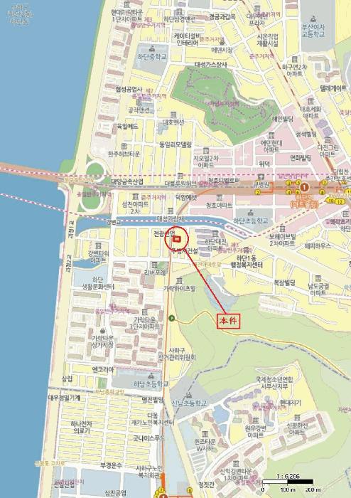 부산광역시 사하구 동매로23번길 14, 8층803호구) 부산광역시 사하구 하단동 604-9 오피스텔 경매 사진 9