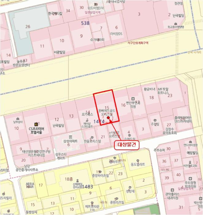 서울특별시 관악구 신림동 1474-15 몽삐에뜨골드 4층405호 오피스텔 경매 사진 11