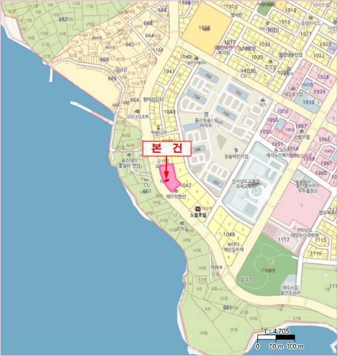 전라남도 여수시 돌산읍 강남해안로 81, 16층 1608호 (오션힐호텔)구) 전라남도 여수시 돌산읍 우두리 1047-8 콘도(호텔) 경매 사진 24