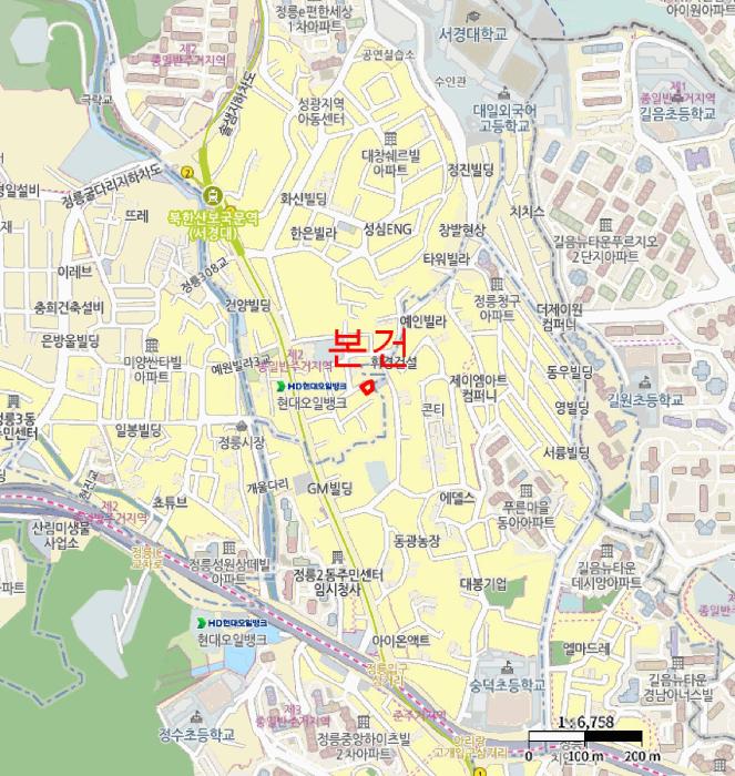서울특별시 성북구 정릉동 401-35 에코그린 2층202호 다세대(빌라) 경매 사진 14