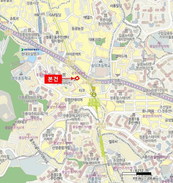서울특별시 성북구 정릉동 148-10 갤럭시더정릉 5층 507호 오피스텔 경매 사진 12