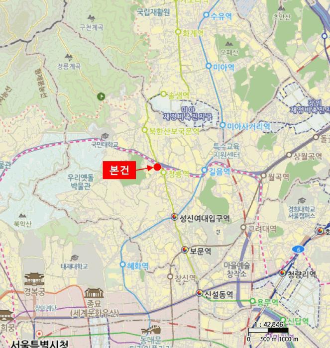 서울특별시 성북구 정릉동 148-10 갤럭시더정릉 5층 507호 오피스텔 경매 사진 13