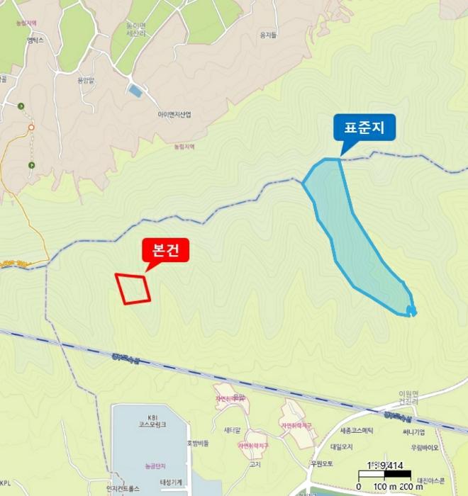 충청북도 옥천군 이원면 건진리 산29-19 임야 경매 사진 3
