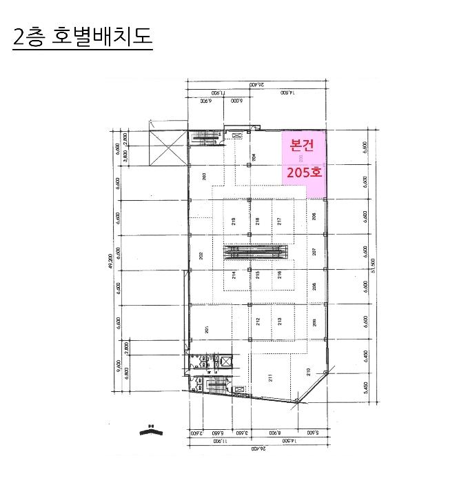 광주광역시 서구 내방로 367, 제2층 제205호 (화정동,메리앙혼수백화점)구) 광주광역시 서구 화정동 23-147 근린상가 경매 사진 10