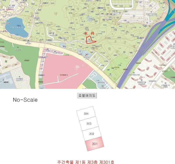 광주광역시 광산구 왕버들로 197-1, 1동 3층 301호 (수완동,주건축물)구) 광주광역시 광산구 수완동 158-1 다세대(빌라) 경매 사진 8