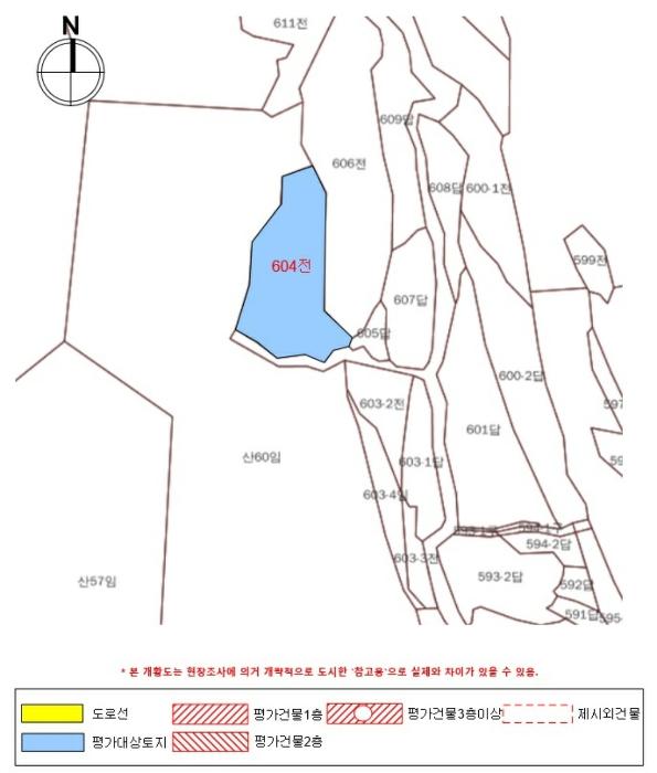 경상남도 의령군 정곡면 백곡리 604 전 경매 사진 11