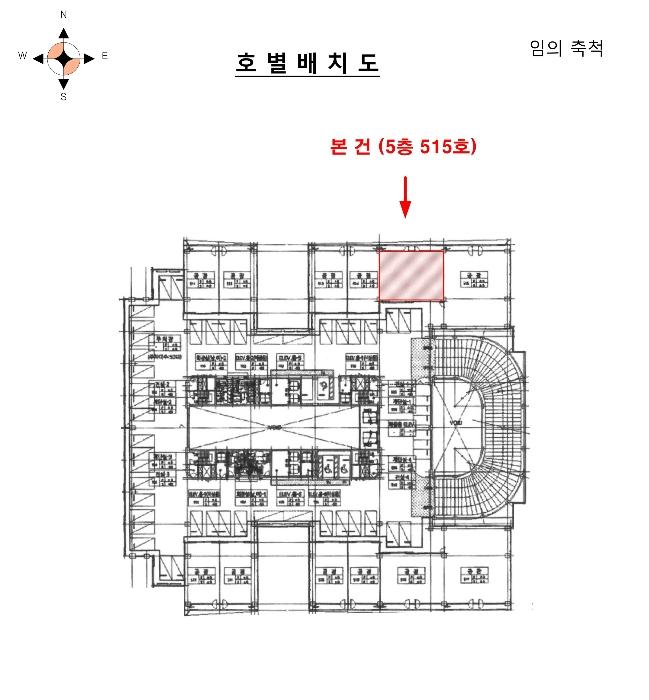 인천광역시 서구 가석로 30, 5층 515호 (가좌동,광양프런티어밸리3차)구) 인천광역시 서구 가좌동 274-1 아파트형공장 경매 사진 8