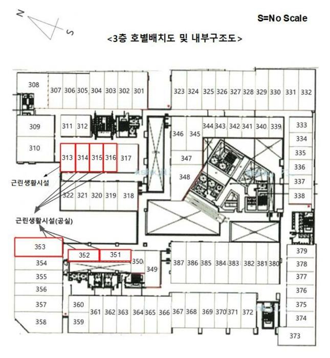경기도 하남시 미사강변중앙로 190, 3층351호 (망월동,하남미사롯데캐슬스타)구) 경기도 하남시 망월동 1099 근린상가 경매 사진 45