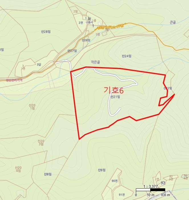 강원특별자치도 강릉시 왕산면 고단리 산199-1 임야 경매 사진 24