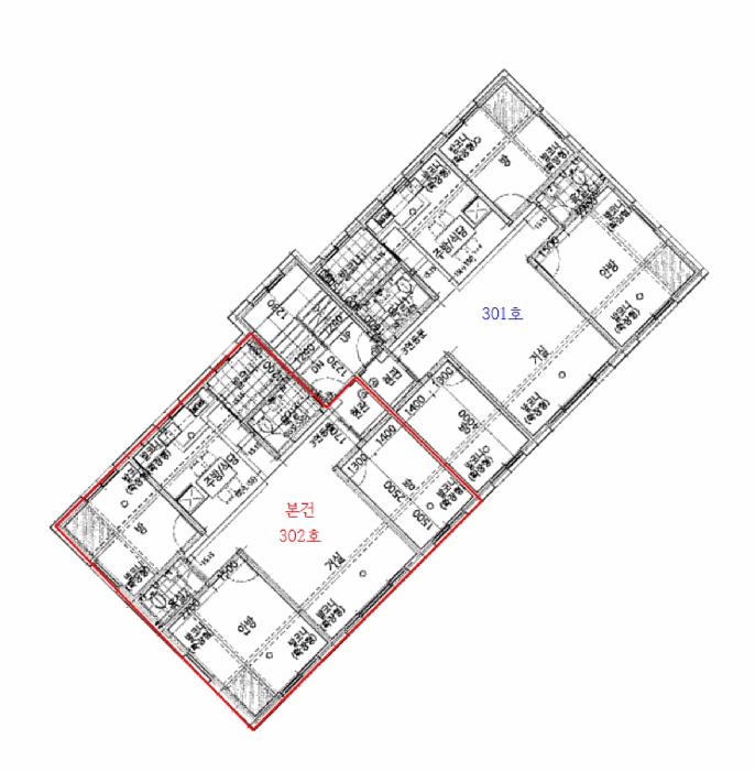 경기도 파주시 야동동 617-2 102동 3층302호 다세대(빌라) 경매 사진 7