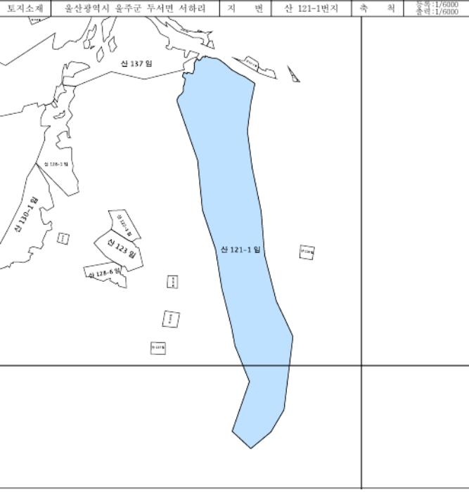 울산광역시 울주군 두서면 서하리 산105 임야 경매 사진 21