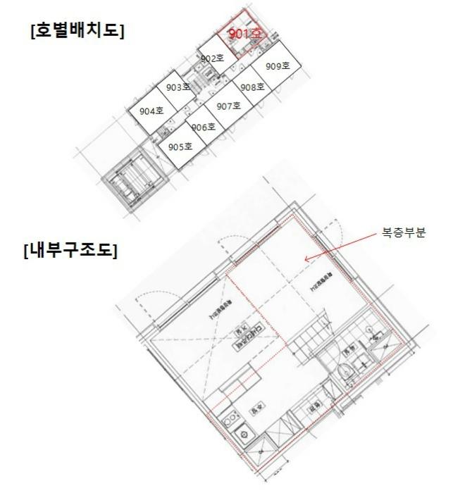 서울특별시 송파구 백제고분로42길 4-5, 9층901호 (송파동,에스아이팰리스레이크잠실)구) 서울특별시 송파구 송파동 85 다세대(빌라) 경매 사진 13