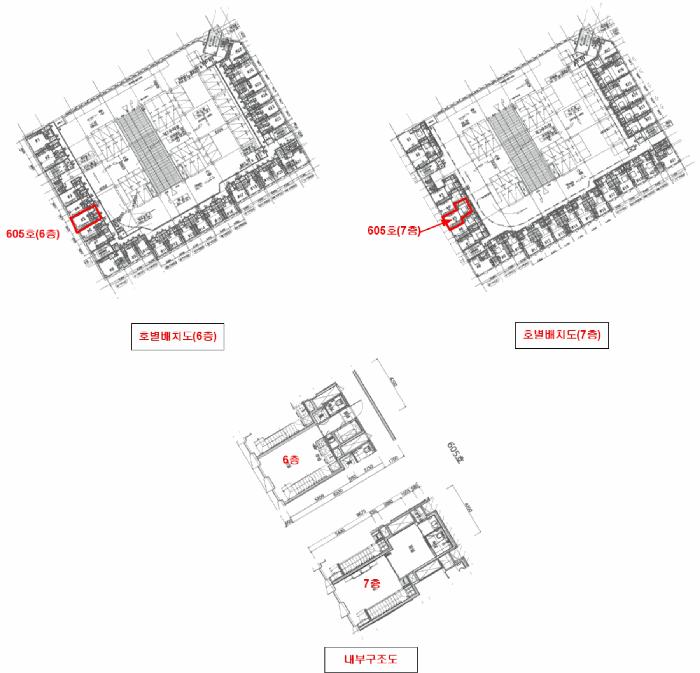 경기도 성남시 분당구 서현동 275 라포르테블랑서현 605호 오피스텔 경매 사진 12