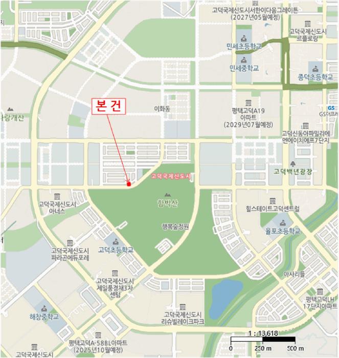 경기도 평택시 고덕동 2437-2 대지 경매 사진 9