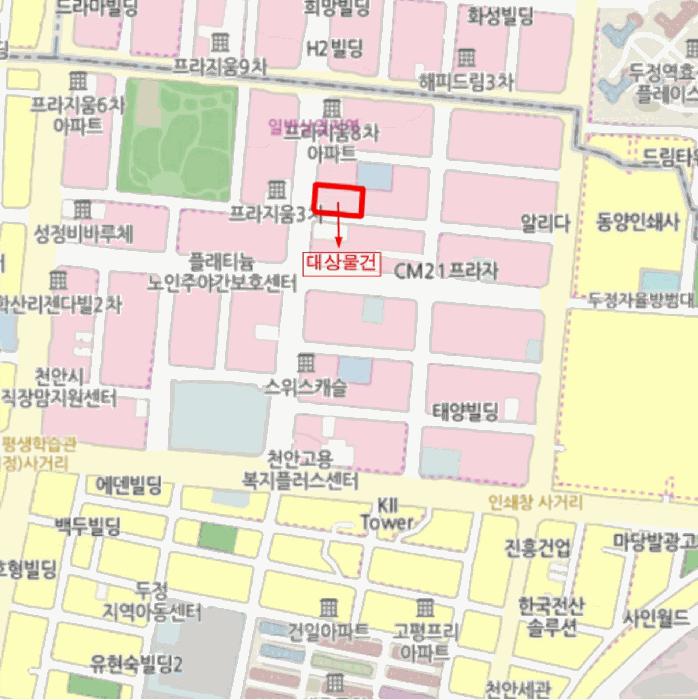 충청남도 천안시 서북구 성정동 1345 프라지움7차 4층405호 도시형생활주택 경매 사진 12