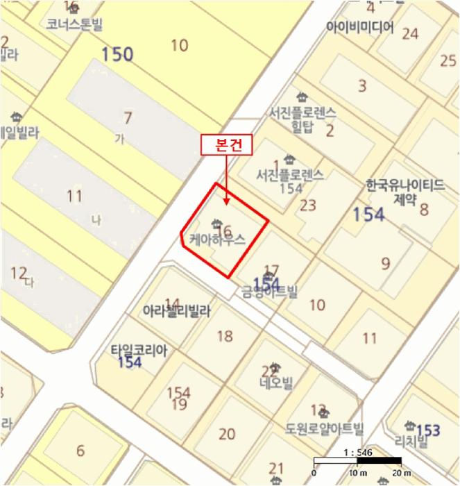 서울특별시 강남구 논현동 154-16 주건축물제1동 2층204호 다세대(빌라) 경매 사진 14