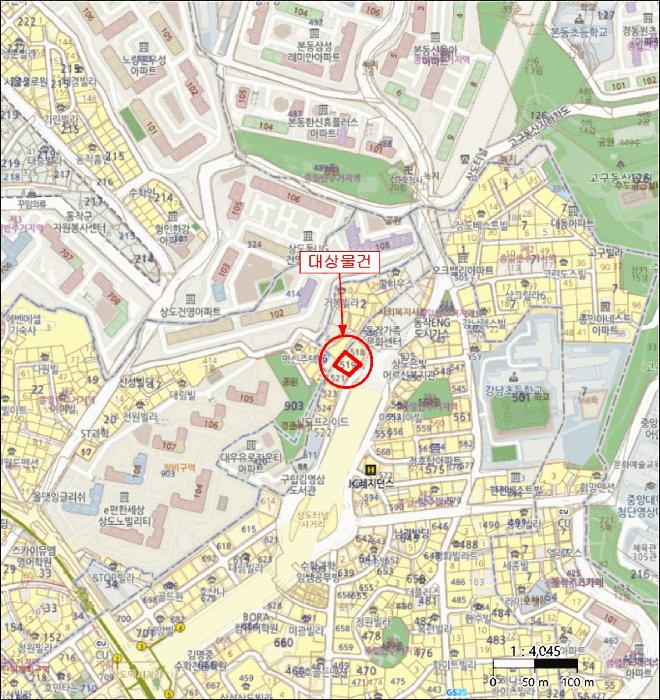 서울특별시 동작구 상도1동 519-1 더포레스트 4층403호 오피스텔 경매 사진 10