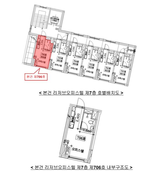 서울특별시 영등포구 영등포로33길 7, 제7층 제706호 (영등포동6가, 리저브오피스텔)구) 서울특별시 영등포구 영등포동6가 100 오피스텔 경매 사진 18
