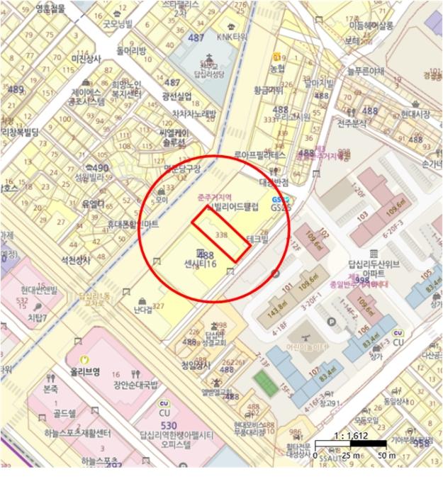 서울특별시 동대문구 전농로 20, 6층602호 (답십리동,스타클래스)구) 서울특별시 동대문구 답십리동 488-338 오피스텔 경매 사진 14