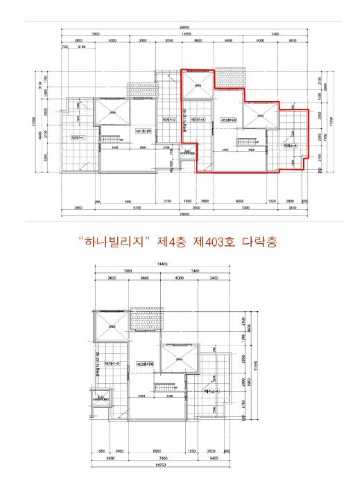 경기도 고양시 일산서구 송포백송길 59-8, 4층403호 (덕이동,하나빌리지)구) 경기도 고양시 일산서구 덕이동 1009-3 다세대(빌라) 경매 사진 21