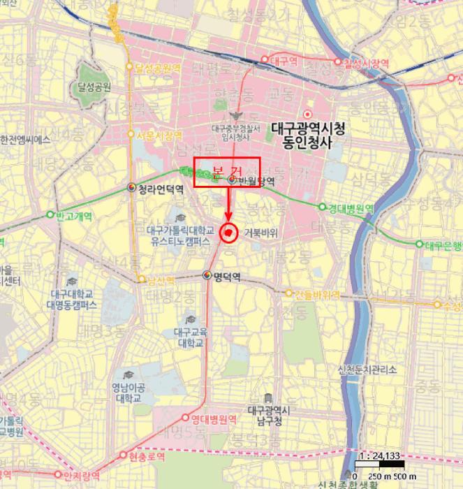 대구광역시 중구 남산동 694-3 반월당아너스제네스타워오피스텔 8층820호 오피스텔 경매 사진 8