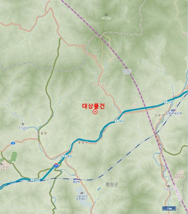 강원특별자치도 평창군 용평면 도사리 108-2 임야 경매 사진 29