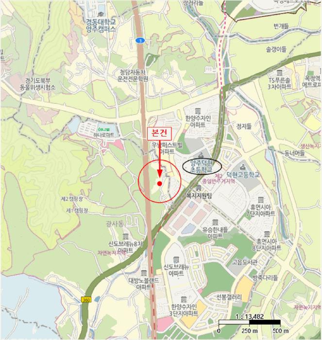 경기도 양주시 광사동 224-11 힐링타운 101동 지층 비101호 다세대(빌라) 경매 사진 12