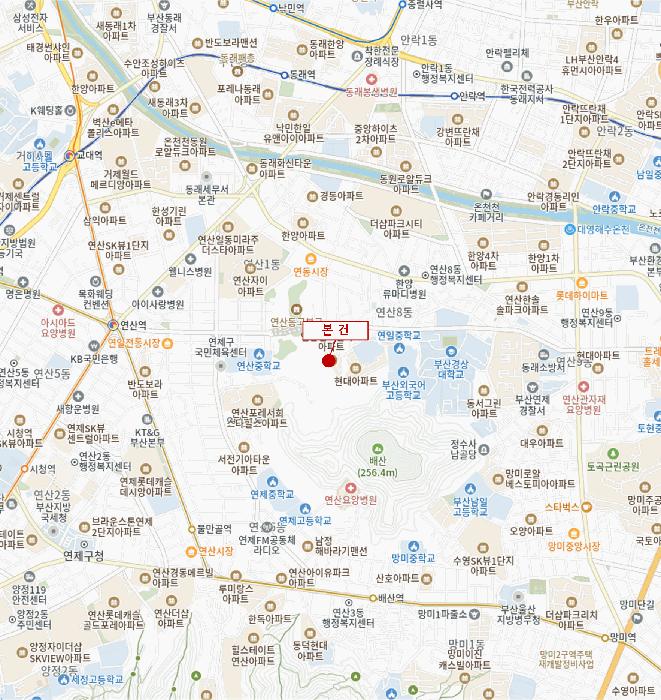 부산광역시 연제구 연산동 958-6 연산센트럴파크 101동 1층108호 아파트 경매 사진 8