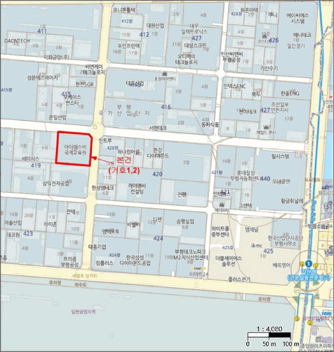 인천광역시 부평구 청천동 419-2 부평테크노타워 7층709호 아파트형공장 경매 사진 17