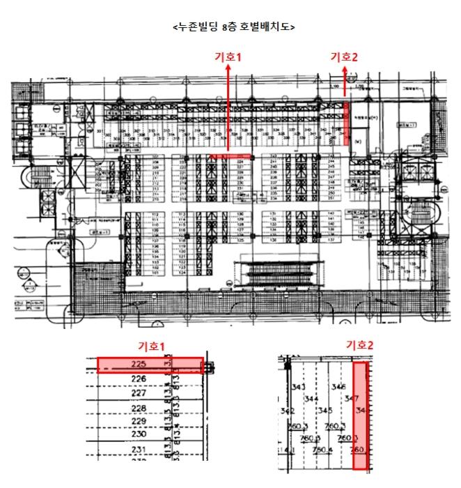 서울특별시 중구 을지로45길 62, 8층348호 (신당동,누죤빌딩)구) 서울특별시 중구 신당동 200-5 근린상가 경매 사진 10